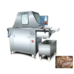 Stainless Steel Beef Salt Brine Injection Machine, Fresh Meat Saline Water Injector