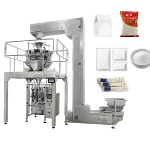 Vertical Fully Automatic 5g 1kg 2kg 5kg Bag Sachet Stick Salt Sugar Fill Seal Packing Machine