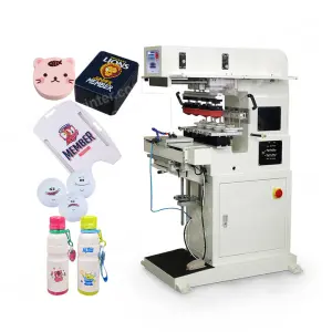Multiple Color Tampon Printing Machine Sealed Closed Ink Cup