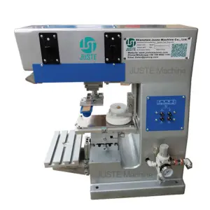 Closed Ink Cup Desktop Pad Printing Machine Mini 1 Single Color Table Top Tampo Printers Portable Pads Printer for Pencil