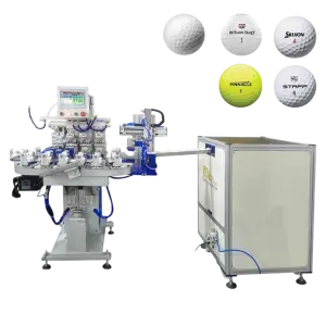 Mini Ball Pad Printer Round Automatic Pad Printing Machine