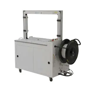 Full Automatic Carton Box Strapping Packing Bundling Machine for PP Strip Tape