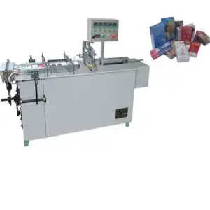 Semi-automatic Playing Cards Box Cellophane Overwrapping Machine/Cigarettes Cellophane Wrapping Machine