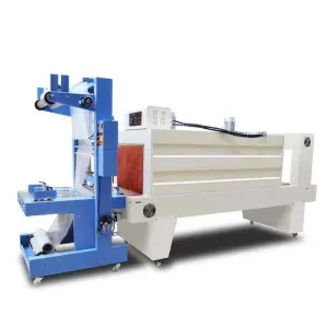 PE Plastic Film Sealer and Sleeve Wrapper Shrink Tunnel Wrapping Machine for Bottles