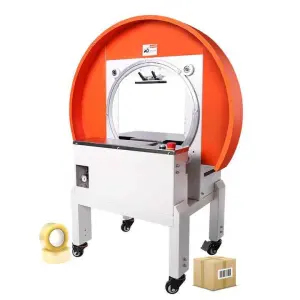 Tape Wrapping Machine Automatic Courier Box Sealing Tape Wrap Machine Box Packing Machine