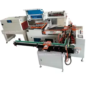 Fully Automatic L Bar Sealer Sealing Machine Shrink Oven Far Infrared Heat Tunnel Shrink Film Wrapping Packing Wrap Machine