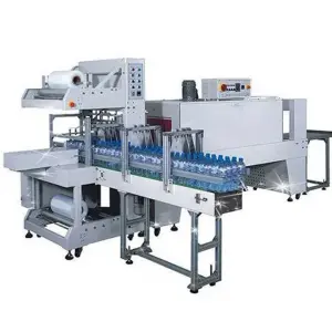 Pet Bottle Shrink Wrapping Machine Fully Automatic Film Heat Shrink Packaging Wrap Packing Machine
