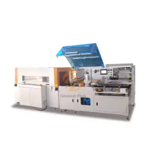 Semi Automatic Heat Tunnel Box Plastic Film Shrink Wrapping Side Sealing Sealer Shrink Wrap Packaging Machine
