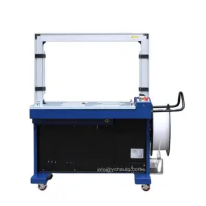 Automatic Strapping Machine Wrapping Cardboard Box with PP Band Tape High Table Packing With Arch