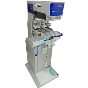 Semi-automatic Single Head Single Color Tampografia Pad Printing Machine for T-shirt,Facemask,Fabric
