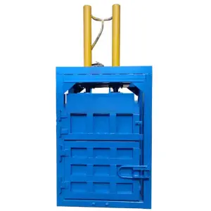 Vertical Hydraulic Cotton Bale Press Machine/used Clothing Baling Machine/carton Compress Baler Machine