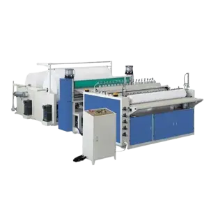 Durable  Small Toilet Roll Making Machines  Toilet Paper Rewinding Machine