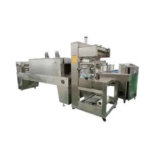 Semi- Automatic Water Pet Bottle PE Film Heat Tunnel Shrink Packing Machine Shrink Wrapping Machine