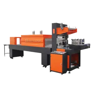 Automatic Bottle PE Film Heat Tunnel Bottled Drink Shrink Packing Wrapping Machine