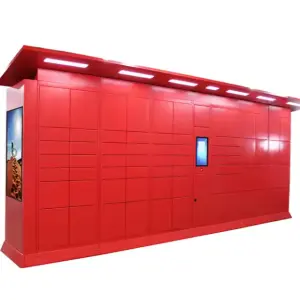 Automated Logistics Parcel Delivery Lockers – Secure Luggage and Parcel Locker for Community, Company, and School