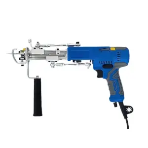 AK-V Electric Tufting Machine 2 in 1 Carpet Weaving Machine Hand Tufting Gun Cut Pile Rug Carpet Hand Tufted Gun for Rug Carpet