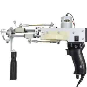 Charmkey Two-in-one Electric Tufting Gun Cut Pile and Loop Pile Rug Tufting Gun Knitting Embroidery Machine Carpet