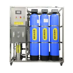 Water Treatment System 500lph Reverse Osmosis System Water Treatment Drinking Water Plant