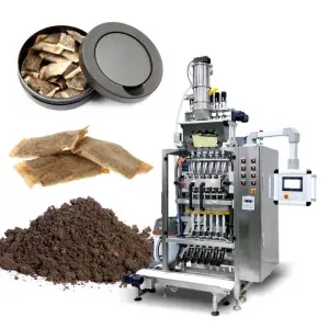 Multi-channel Automatic Snus Packaging Machine Nicotine Tobacco Pouches Filling Machine Filling Snuff Packing Line