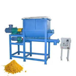 500kg 1000L Small Ribbon Mixer Compost Fertilizer Tobacco Mixing Machine