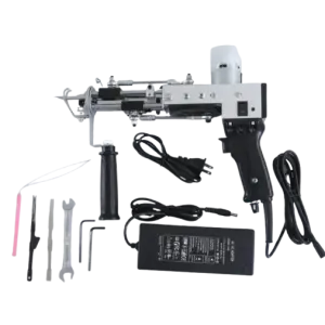 Tufting Gun 2 in 1 Kit Hand Tufting Gun Machine Trimmer Clipper Shaver Set Carpet Tufting Gun Backing Cloth Fabric