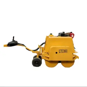 LUTONG 800kg Mini Double Drum Road Roller Machine LTC08H