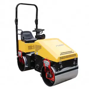 1 Ton Road Compactor Roller Double Drum Road Roller