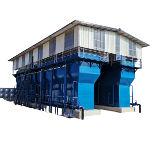 Large-scale Integrated Automatic River Water Purification System Efficient Water