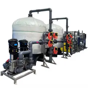 Water Treatment Plant Brine Reverse Osmosis Water Filter System