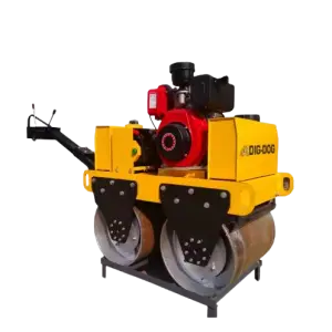 DIG-DOG Diesel Small Road Roller Mini Road Roller Compactor in Low