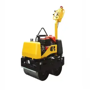 XCMG Official XGYL642-3 800kg Walk-Behind Double Drums Road Roller