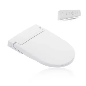 U Shape Ultra Slim Smart Toilet Seat Cover Lid Auto Spray Intelligent Heated Toilet Seat With Remote