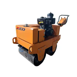 Pedestrian Vibratory Compactor Roller  Compacting Small Road Roller