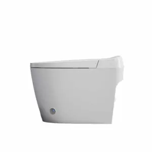 Smart Toilet Seat Auto Flush White Smart Toilet Warm Air Drying Bathroom Smart Toilet Intelligent Heated Seat