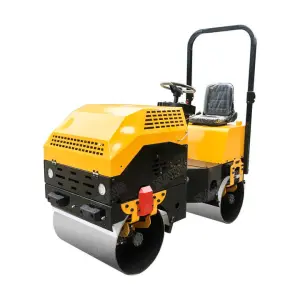 2 Ton Compactor Vibratory Double Drum Road Roller