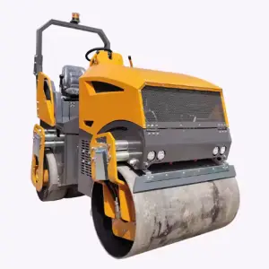 3450kg 3.5 Ton Diesel Euro 5 EPA CE Engine Mini Compactor Road Roller Ride on Roller Compactor