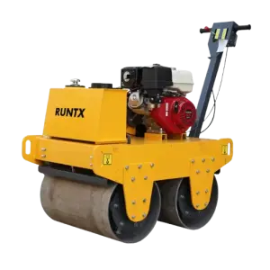 Mini Road Machinery Roller 700kg Hydraulic Double Steel Wheel Vibratory Compactor