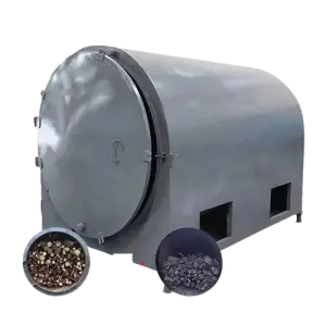 500kg Low Carbonization Furnace Charcoal Making Machine