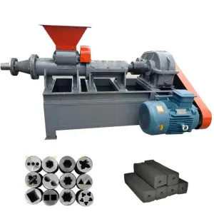 Activated Charcoal Machine Rice Husk Charcoal Making Machine Coal and Charcoal Extruder Machine
