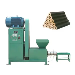 Lowest  Hydraulic Coal Briquette Making Machine/Charcoal Briquette Extruder Equipment