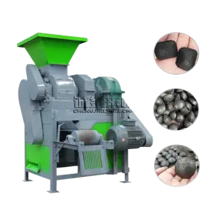 BBQ Charcoal Ball Briquette Machine Compressed Charcoal Coal Briquette Production Line Charcoal Ball Making Machine