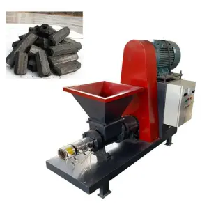 Hydraulic Coal Briquette Making Machine Charcoal Briquette Extruder Sawdust Briquette Charcoal Making Machine for Cooking