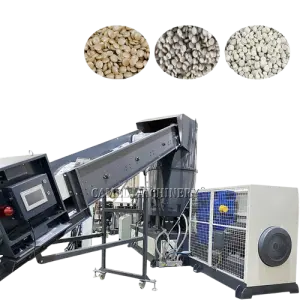 500kg/h PE PP Pellet Making Machine/Plastic Film Pelletizing Line with Agglomerator Feeder