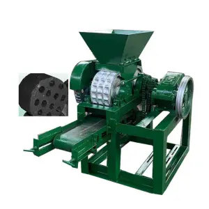 Charcoal Briquette Making Machine Charcoal Production Line Making Machine Ball Press Charcoal Briquette Ball Press Machine sldb