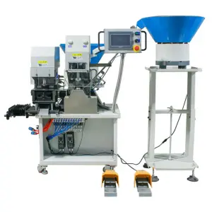 All-In-One Window Curtain Making Machine Includes Ring Setting Feature for Textile Production