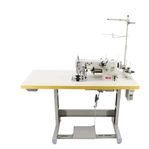 Industrial Pleated Lace Making Machine Automatic Double Chain Stitch Curtain Hem Pleating Sewing Machine for Curtain