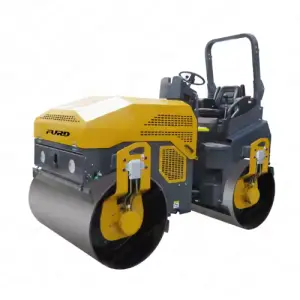 Ride on Vibration Roller Hydraulic Driving 4 Ton Asphalt Vibrating Drum Road Roller