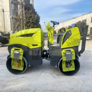 Construction Machine Double Drum 3 Ton 4 Ton 5 Ton 8 Ton Vibratory Road Roller