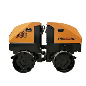 Roller SRD016W Mini Road Roller 1.6 Tons Remote Control Double Drum Trench Road Roller