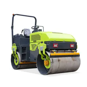Road Machine Mini 3 Ton 4 Ton Vibration Road Roller with Double Drum